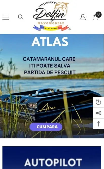 Magazinul barciplantat.ro pe telefon