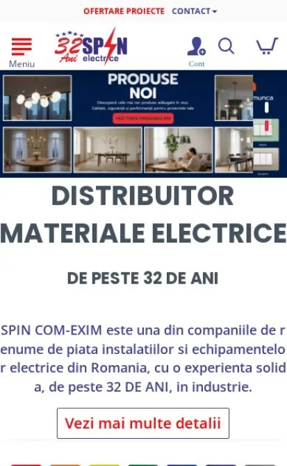 Magazinul spincomexim.ro pe telefon