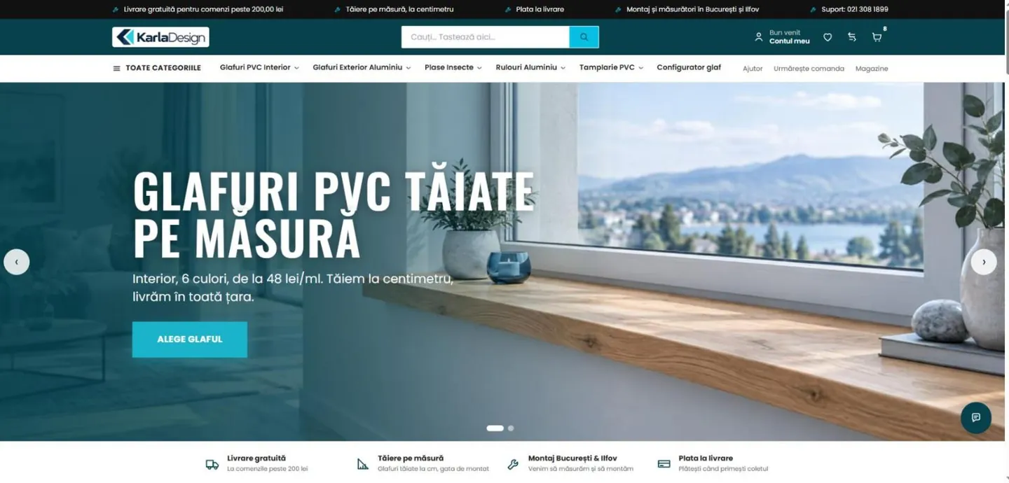Noul site Karla Design